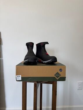 Muck Boot Company Men's Black Ankle Work Boots